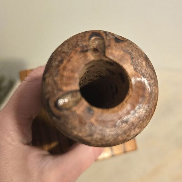 Banksia wood Candle Holder Handcrafted by J. Smith Candlestick - Picture 5 of 12